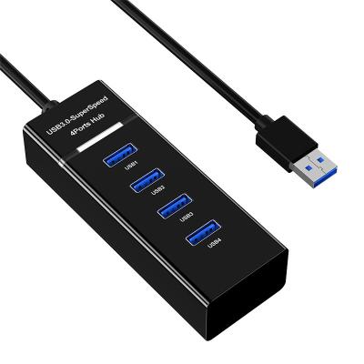 China Electronic Devices AE-USB3.0H3123 Factory 4 USB3.0 USB2.0 HUB Direct High Speed ​​USB 4Port Port Hub with 30cm Cable for Macbook Pro Notebook ANERA for sale