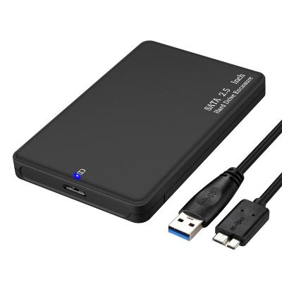 China SATA Hard Disk ANERA High Speed ​​Usb 3.0 To Portable Aluminum Sata 22pin Hdd Enclosure External For 2.5 Inch Sata Hdd SSD for sale