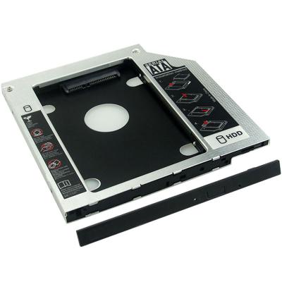 China SATA 2nd Hard Disk ANERA 9.0/9.5/12.7mm All-Aluminum Notebook Hard Disk Carrier SATA3.0 Optical Drive Solid State Mechanical Carrier Hdd for sale