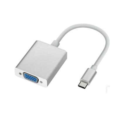 China ANERA Alloy Aluminum TYPE-C USB C Performance Video Adapter To VGA Converter Adapter Cable for sale