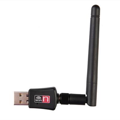 China ANERA 300mbps Usb2.0 High Quality Desktop Wireless Network Card Mini USB Wifi Adapter with 2dbi Big Antenna for sale