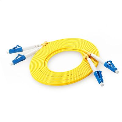 China LC UPC To LC UPC Singmode Fiber Optic Patch Cord Simplex Jumper Cables LC-LC=33 for sale