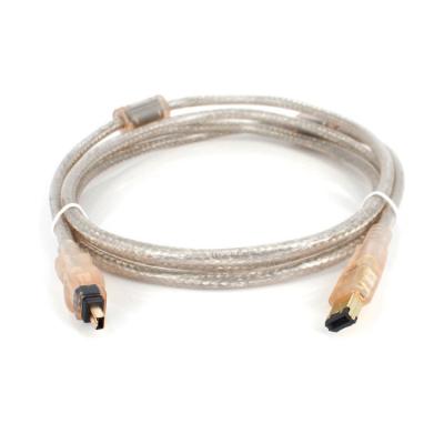 China Telecommunication IEEE 1394 4pin to Firewire 6pin data cable for sale