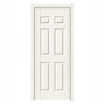 China Decoration 6 Panel Design Mold White Primed Door Skin for sale