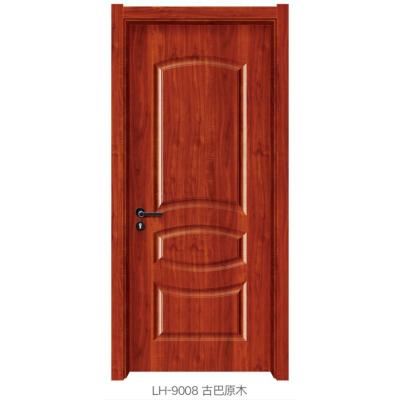 China Decoration Melamine Wood Veneer Molded Door Cladding Panels For Home Interior Office Decorative for sale