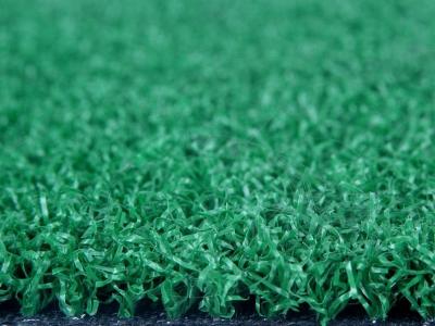 China 17mm PE Material Golf Artificial Grass For Outdoors Sports Or House Floor With Drainage Holes and high Density for sale