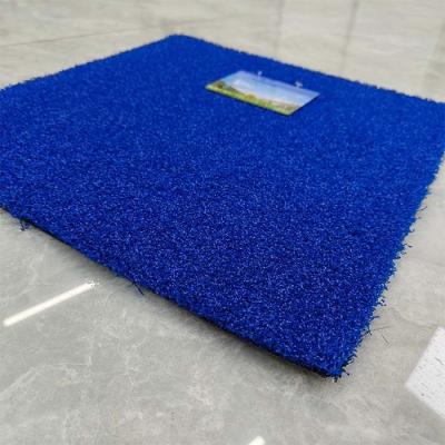 China 15mm Hockey Artificial Turf 8000 Detx Blue Synthetic Grass With Low Maintenance for sale