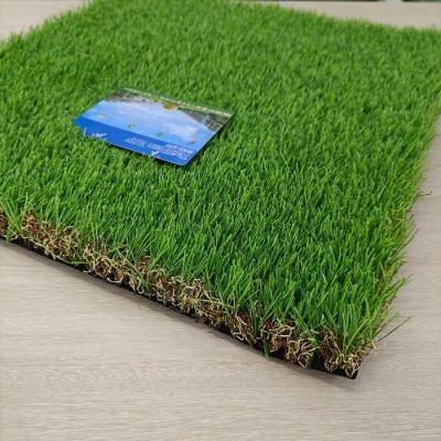 China 30mm Landscape Artificial Grass and 7600 Detx Artificial Green Turf with Low Maintenance for sale