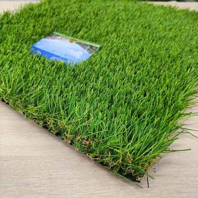 China Multi Filament Mixed Weaving Green Turf 45mm 9500 Dtex Artificial Grass Abrasion Resistant for sale