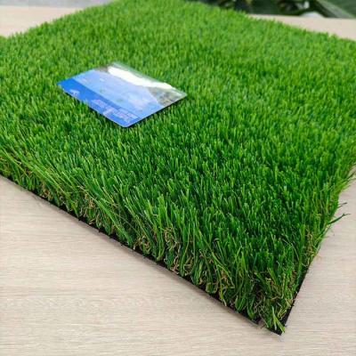 China Low Maintenance 38mm Landscaping Astro Turf Decorative Green Artificial Grass for sale