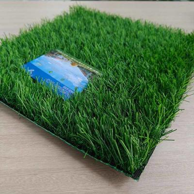 China Straight Plus Curved Landscape Artificial Turf 30mm Leisure Artificial Grass for sale