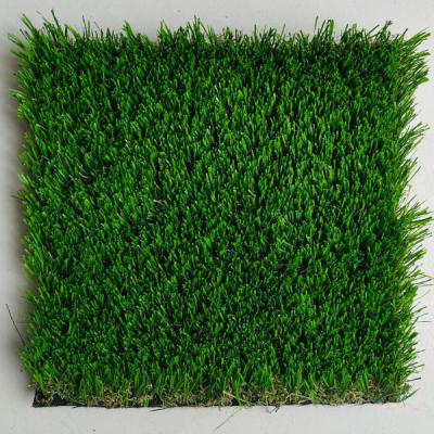 China Versatile Playground Artificial Grass UV Resistance For Landscaping And Playground With Green SBR Latex for sale