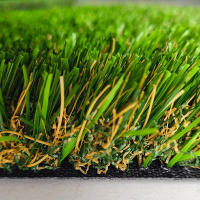 China Multi Color Blended High Density 38mm Recycled Artificial Grass Used In Any Occasions for sale