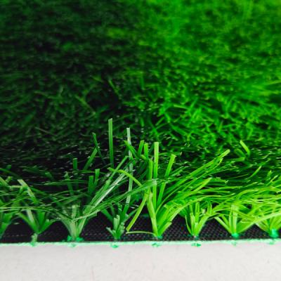 China Artificial Sports Green Grass 50mm UV Resistance With PP+Leno Backing And Green SBR Latex for sale