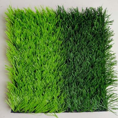 China Two Color Collage Sports Artificial Turf 50mm Pile Height Low Maintenance for sale