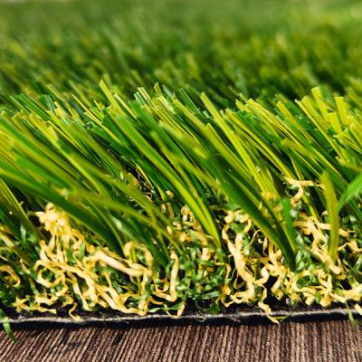 China 35mm Pile Height 11200 Dtex Multipurpose Artificial Landscape green Grass for outdoors decoration and entertainment for sale