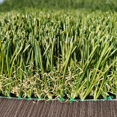 China Green SBR Latex Backing 53mm Artificial Grass With The mixture of four colors used For Leisure And Decoration for sale