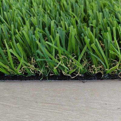 China Non Infill Landscape Artificial Lawn Used For Balcony Garden And Decorative Paving With Low Maintenance for sale