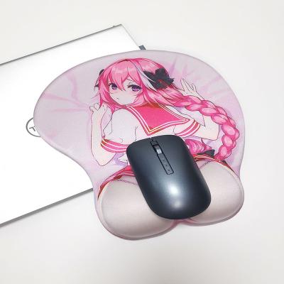 China With 3D Wrist Rest Wrist Rest Mouse Pad Gel Ergonomic Sexy Wrist Pad for Home Office Ergonomic Mouse Pad for sale