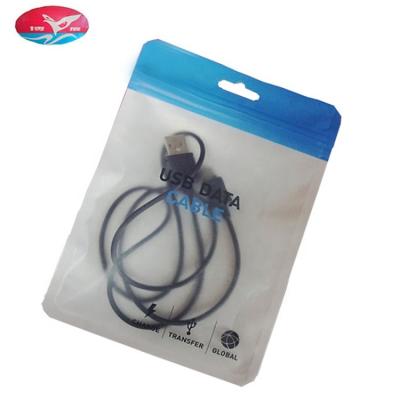 China Hot Selling Professional Custom Data Line Moisture Proof Sticky Bags For USB Headphones And Other Packaging. for sale