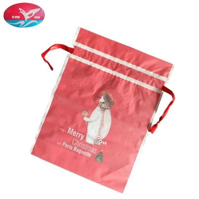 China Factory direct source double-layer ribbon moisture-proof exquisite gift bag custom holiday packaging beam storage bag for sale