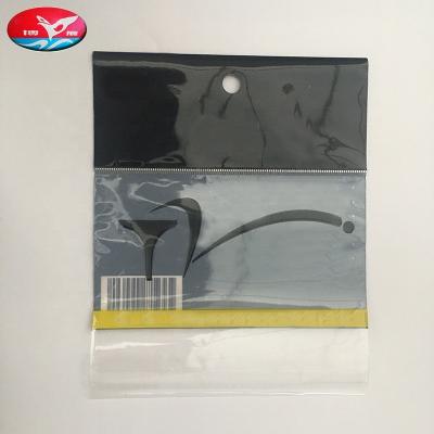 China Recyclable PP Material Plastic Bag , Customized Ball Seat Packaging Self Adhesive Plastic Bags for sale