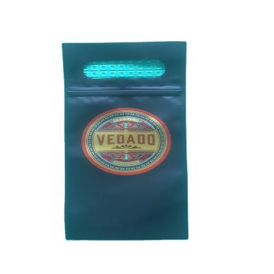 China Recyclable private label custom printed cream flavor cigar fronto tobacco foil packaging bag mylar heat seal foil pouch for sale