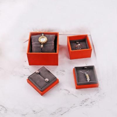 China Wooden luxury whoesale custom bracelet SWEDEN ring necklace packaging jewelry gift box for sale