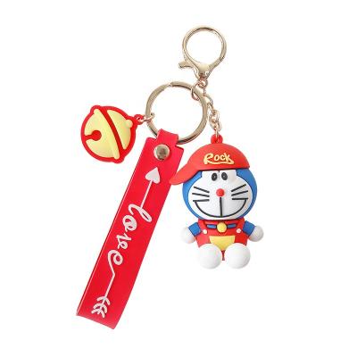 China Fashional Souvenir Gifts Custom Creative Cartoon Cat Keychain For Lovers Cute Bag Doll Key Chain Pendant Gifts for sale