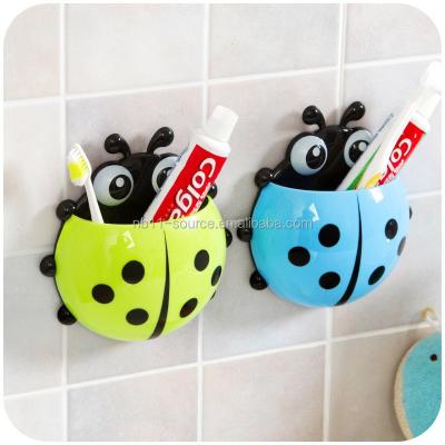 China Ladybug Viable Receive Toothpaste Toothbrush Holder for sale