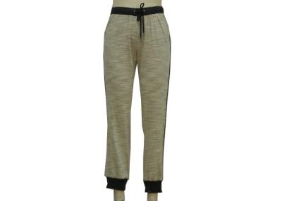 Cina Pantaloni di Terry del francese delle donne più di dimensione, lo Sweatpants casuale delle donne beige in vendita