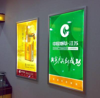 China Snap Frame LED Light Box - Movie Poster Frames Advertising Light Box easy change poster  A4-A0 size for sale