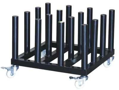 China organizer rack Rolling Floor Rack for Vinyl Roll Storage  Heavy Duty Media Roll Cart for sale