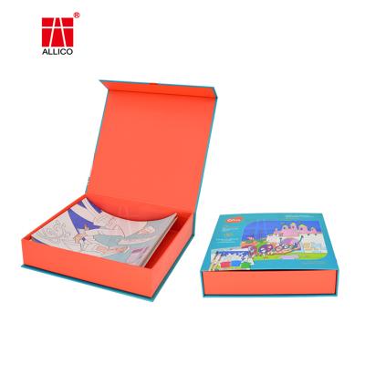 China Toy Book Shape Cardboard Paper Recyclable Custom Gift Box Magnetic Unique Child Packaging for sale