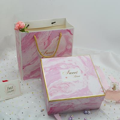 China Recyclable Luxury Biodegradable Paper Gift Boxes Packaging With Custom Printed Logo for sale