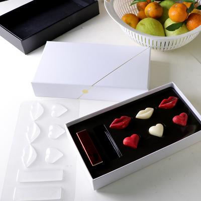 China Recyclable Wholesale Custom Printed Luxury Rigid Paper Wedding Invitation Gift Chocolate Packaging Box for sale