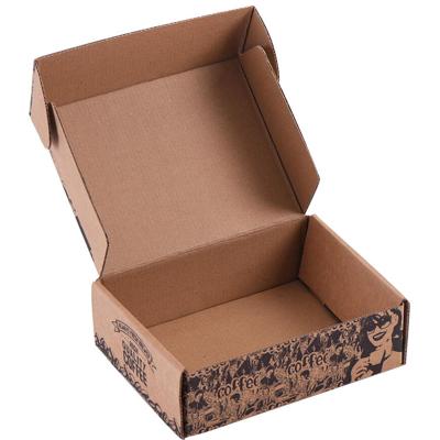 China China Manufacturer Recycled Materials Custom Own Logo Corrugated Mailer Box Shipping Packaging Box Pizza Package for sale