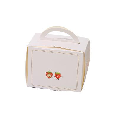 China Recycled materials tops sponsor list hot sale to reuse paper cupcake boxes subscription logo card box with handle for sale