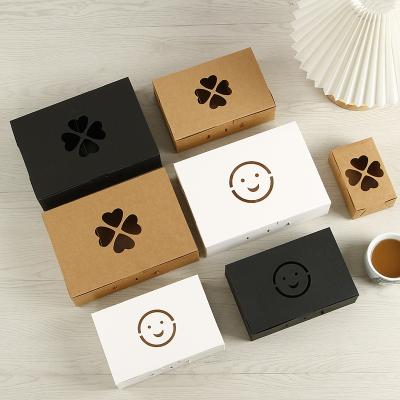 China Eco-friendly Recyclable Biodegradable Takeout Container Paper Food Packaging Paper Box Disposable Box for sale