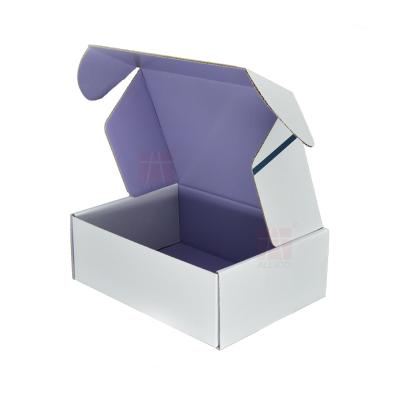 China Recyclable Wholesale Custom Shoe Box Recycled Mailer Box Corrugated Shipping Boxes for sale