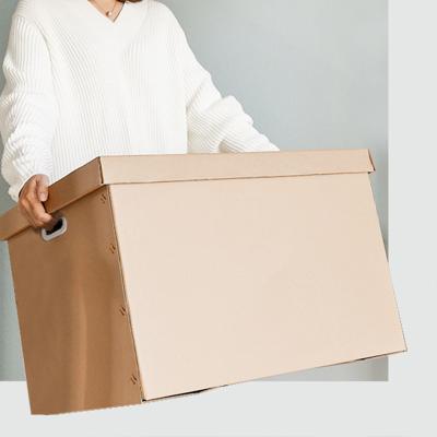 China Wholesale Recyclable Clothes Drop Box Dress Storage Box Custom Clothes Box For Clothes Storage for sale