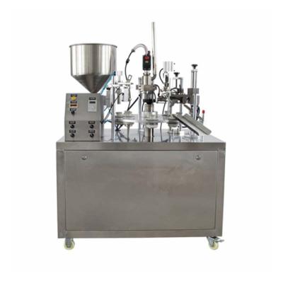 China Semi Auto Tube Filling and Sealing Machine for sale