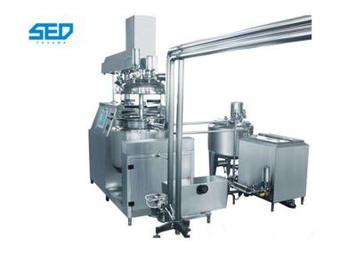 China High Shear Mixer Vacuum Emulsifying Machine Skin Care Cream Yogurt Production Use for sale