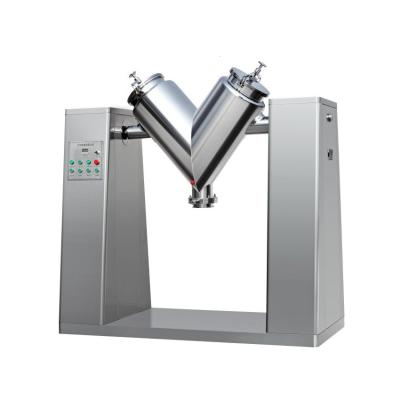 China High Speed Lab Powder Mixer Machine Standard 50L Stainless Steel V Type Mixer for sale