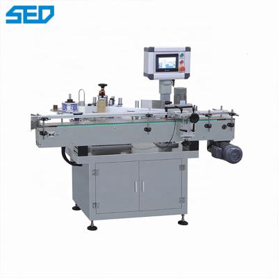 China Round Botton Adhesive Sticker Automatic Label Machine for sale