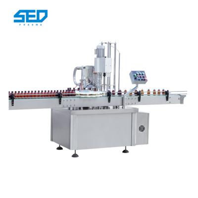 China Adjustable Single Head Automatic Capping Machine Glass Plastic Bottle Capper Machine for sale