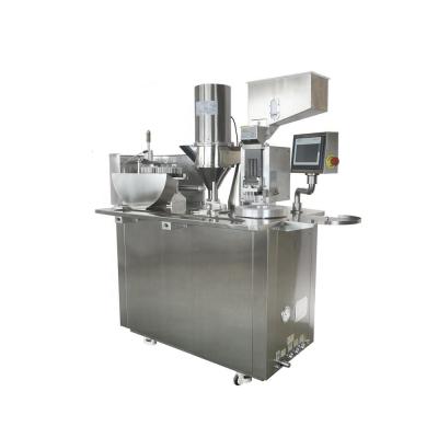 China Semi Automatic Powder Granules Capsule Filling Machine With PLC Control for sale