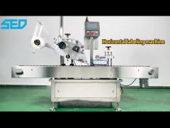 Automatic Rotary Horizontal Round Bottle Labeling Machine