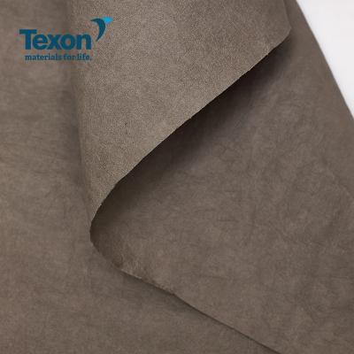 China Biodegradable Washed German Texon Vogue Recycle Kraftpaper Cellulose Nonwoven With Synthetic Binding for sale