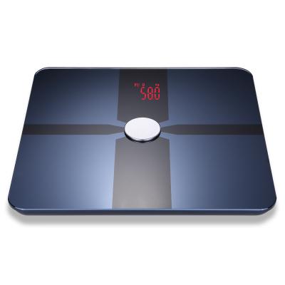 China Gym BMI BMR APP Smart ITO Glass Bluetooth Digital Body Weight Scale 325*310*30 for sale